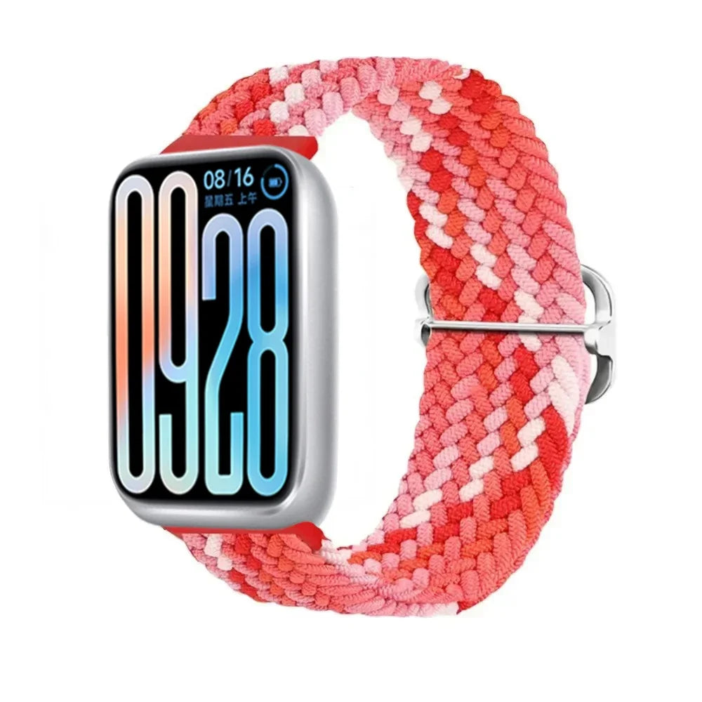 Nylon Strap for Xiaomi Mi Band 8 Pro/9 Pro/10 Pro Bracelet Smart Watch Replacement comfortable Wristband for Redmi Watch 4 5 6