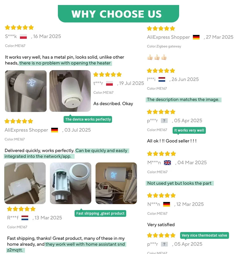 Tuya Smart Home Zigbee 3.0 Thermostatic Valve Radiator Zigbee Thermostat Radiator Zigbee Thermostatic Valve Alexa Google Home
