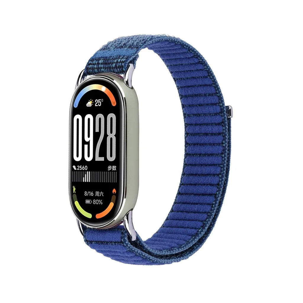 Braided Strap for Mi Band 10 9 8 Woven Bracelet Nylon Wristband Accessories for Xiaomi Smart Band 10 9 8 eramic Edition