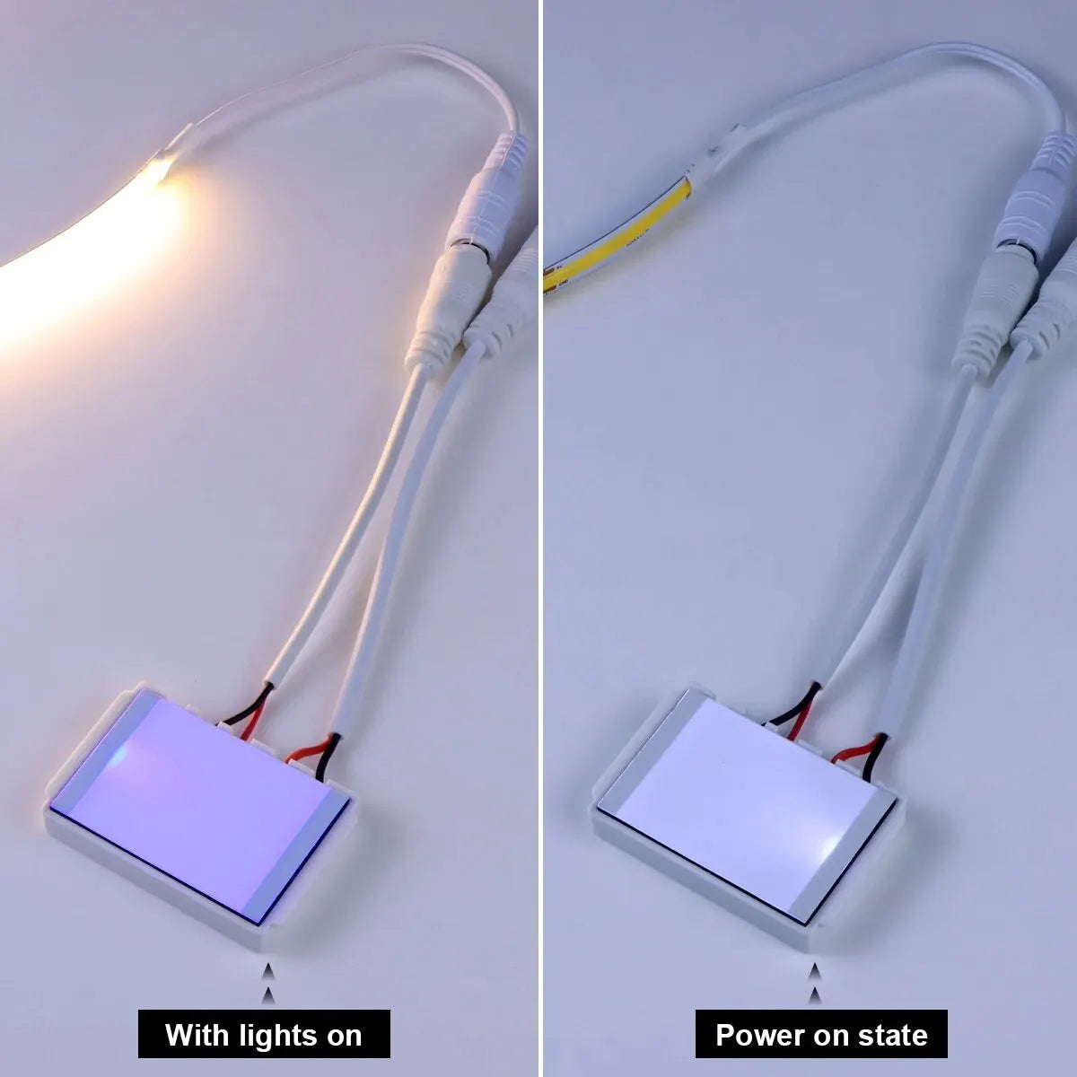 12V LED Dimmer Switch Capacitive Brightness Adjustable Touch Sensor Switch For Bathroom Mirror Light Backlight Decoration