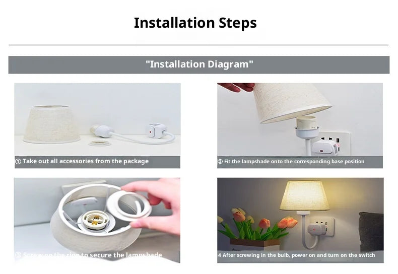 Remote Control Led Night Light Plug-in Eye Protection Sleep Soft Light Confinement Baby Feeding Wall Lamp Bedroom Bedside Lamp