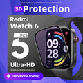 3D Protection Film for Xiaomi Redmi Watch 6 Screen Protector, Full Coverage Anti-scratch for Watch6 Accessories ( Not Glass )
