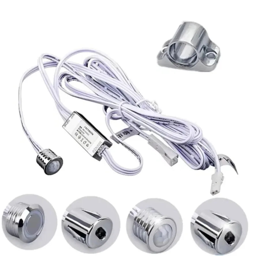 PIR Motion Sensor Touch sensor switch Hand Sweep Switch 5A 12V-24V Hand Wave Scan Smart LED Closet light/Wardrobe lamp