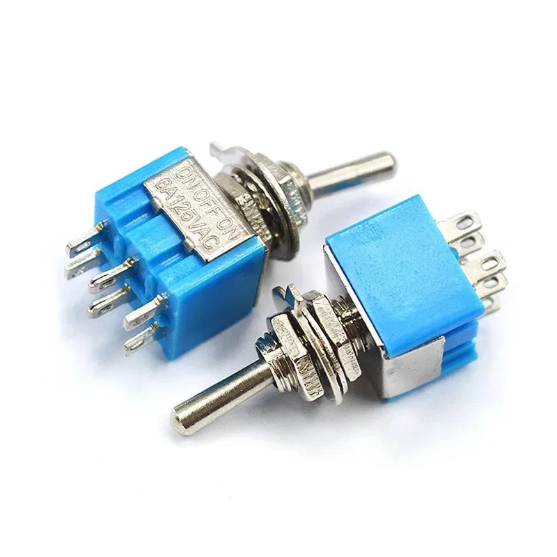 Toggle Switch ON-OFF-ON / ON-ON 3/6Pin  MTS-102 103 202 203 125V/6A 250V/3A Power Button Switch