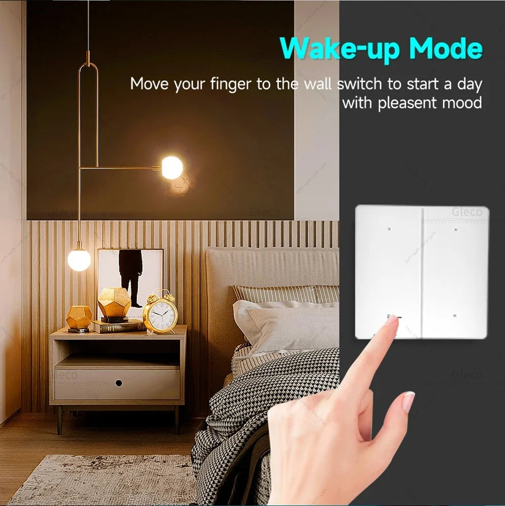 ZigBee Tuya Scene Switch 4 Gang 12 Scenario Wireless Push Button Controller Battery Powered For Smart Life APP Home Automation