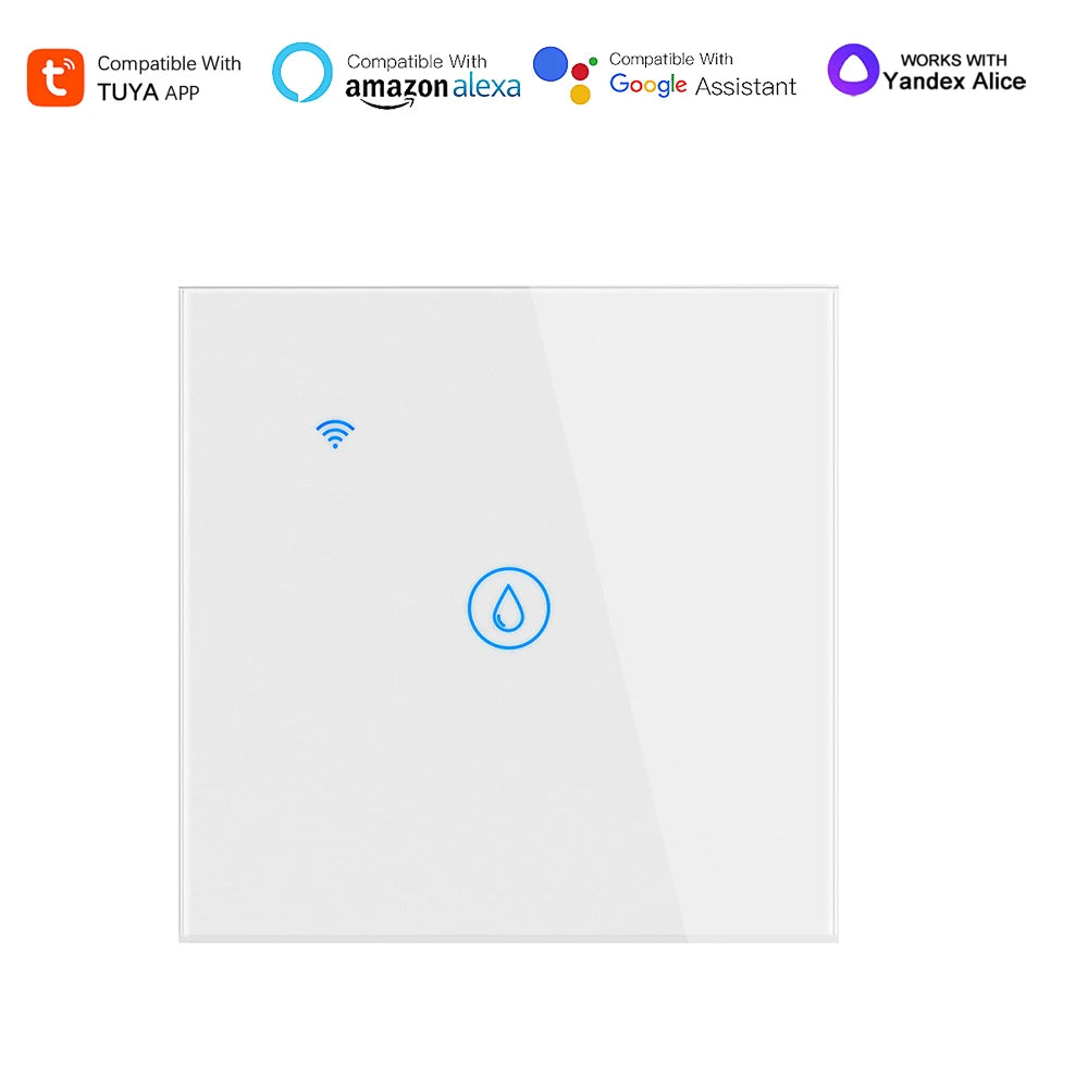 Tuya 40A Smart Water Heater Boiler Switch WiFi Air Conditioner Controller APP Remote Timing Works With Alexa Alice Google Home