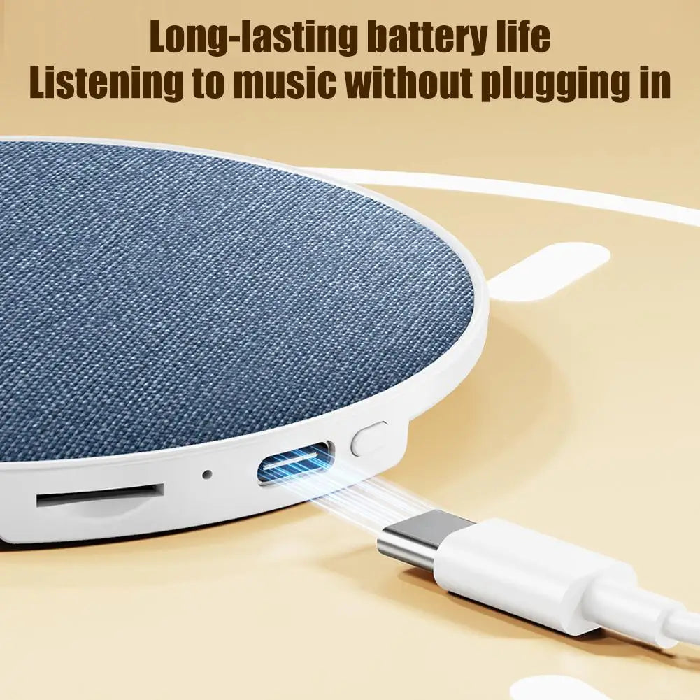 Sleep White Noise Speaker Pillow for Home Small Bluetooth Speaker with Built-in Audio for Music Novels Sleep Enhancement Device