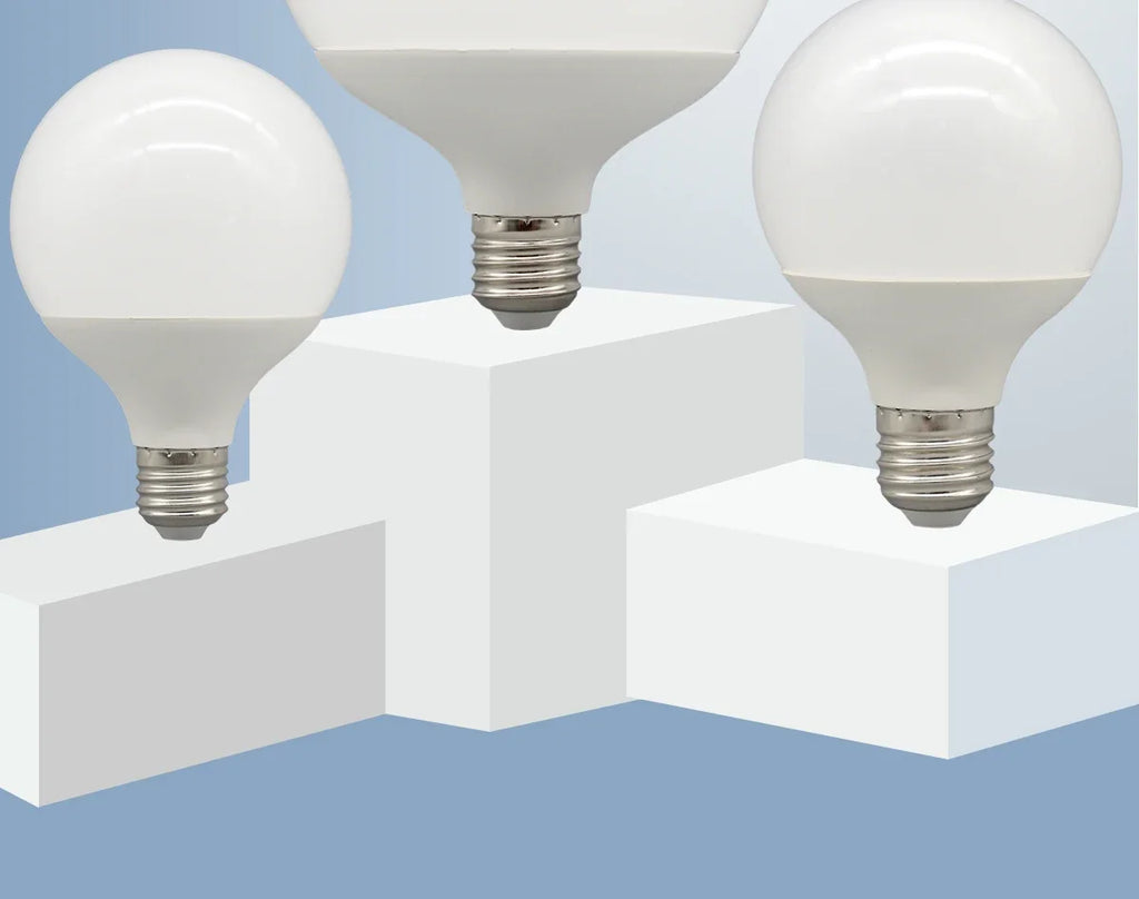 Energy Saving LED Bulb G80 G95 G120 Global Light Lamp E27 Bubble Ball Bulb 3PCS Pack RA90 White Warm White LED 110V 220V