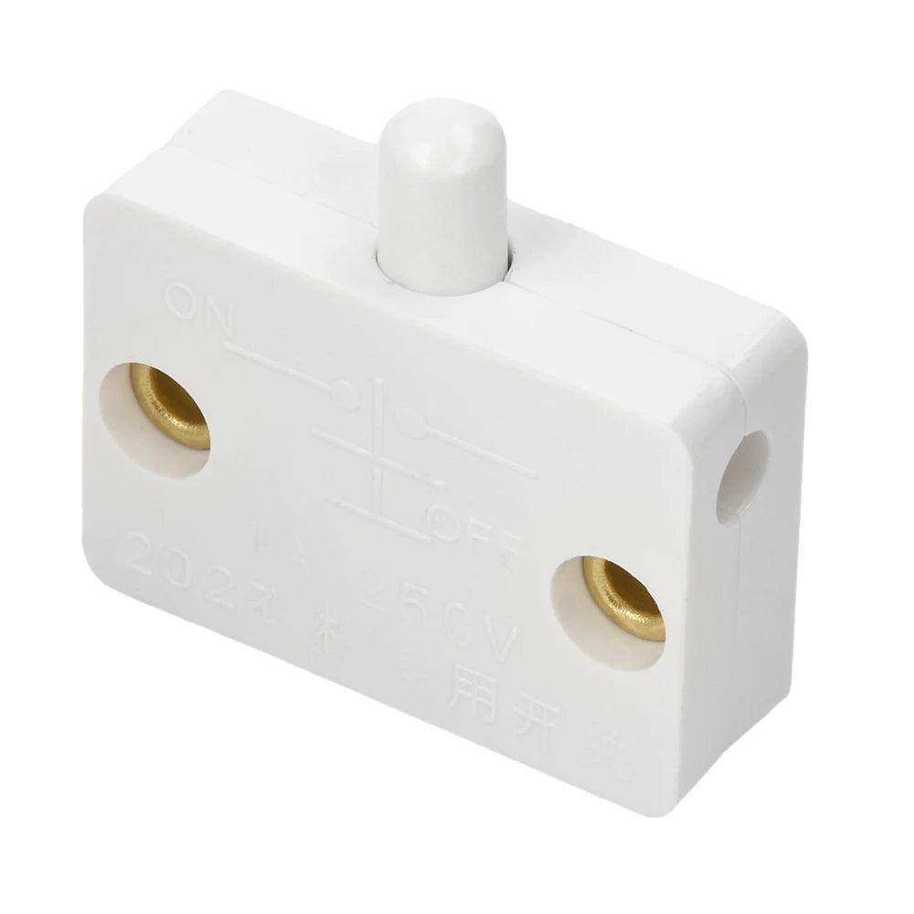 1/3PCS AC 250V Push Switches Door Switches Auto Switche Closet Light Switche Cabinet Door Switche Automatic Reset Push Switches