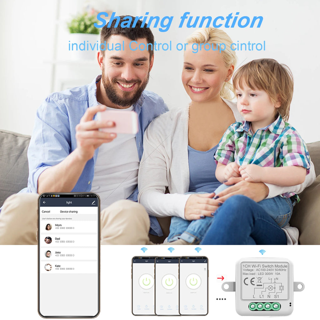 Matter Tuya WiFi Zigbee Mini Curtain Switch Interrupter Roller Shutters Smart Blind Breaker Module Work with  Alexa Google Home