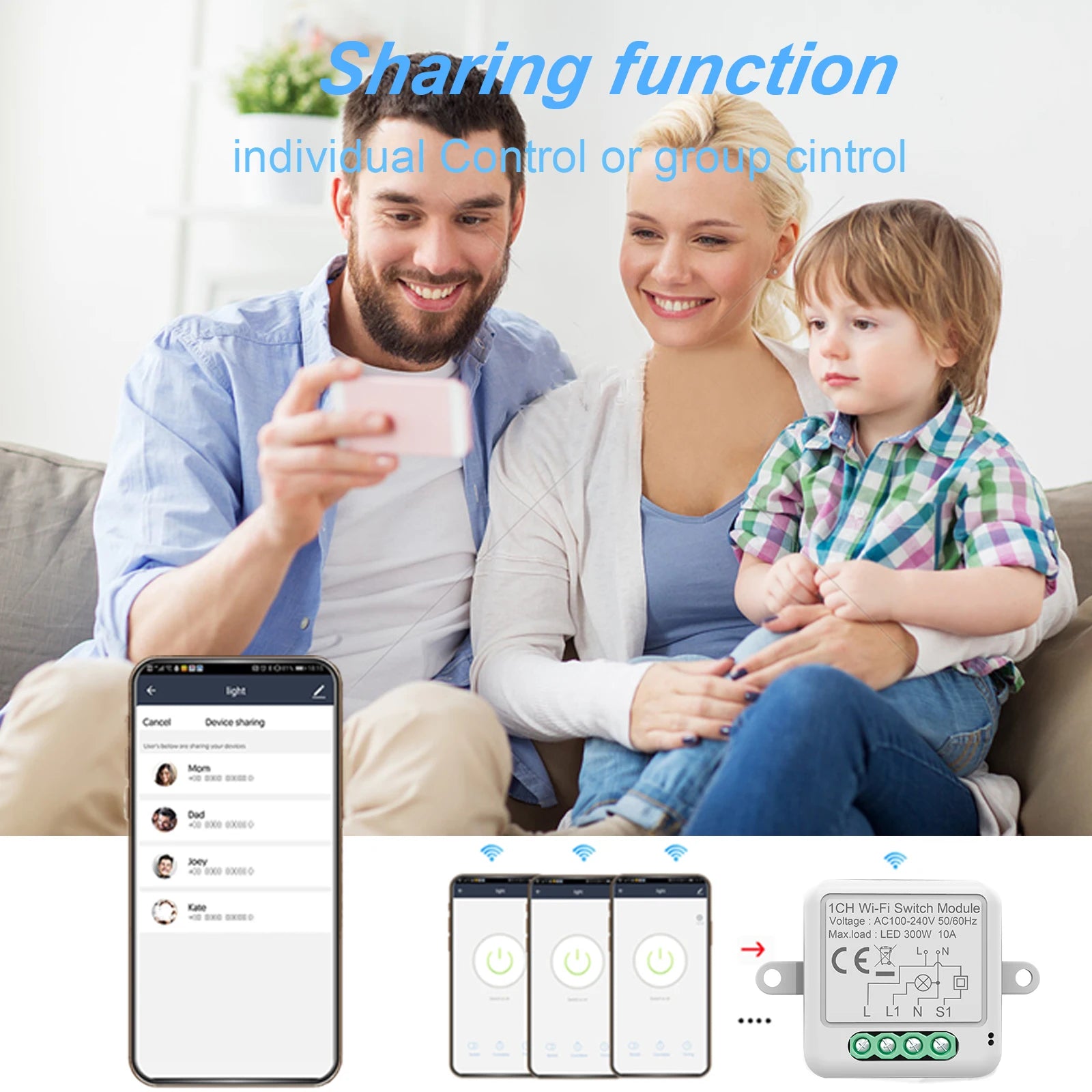 Matter Tuya WiFi Zigbee Mini Curtain Switch Interrupter Roller Shutters Smart Blind Breaker Module Work with  Alexa Google Home