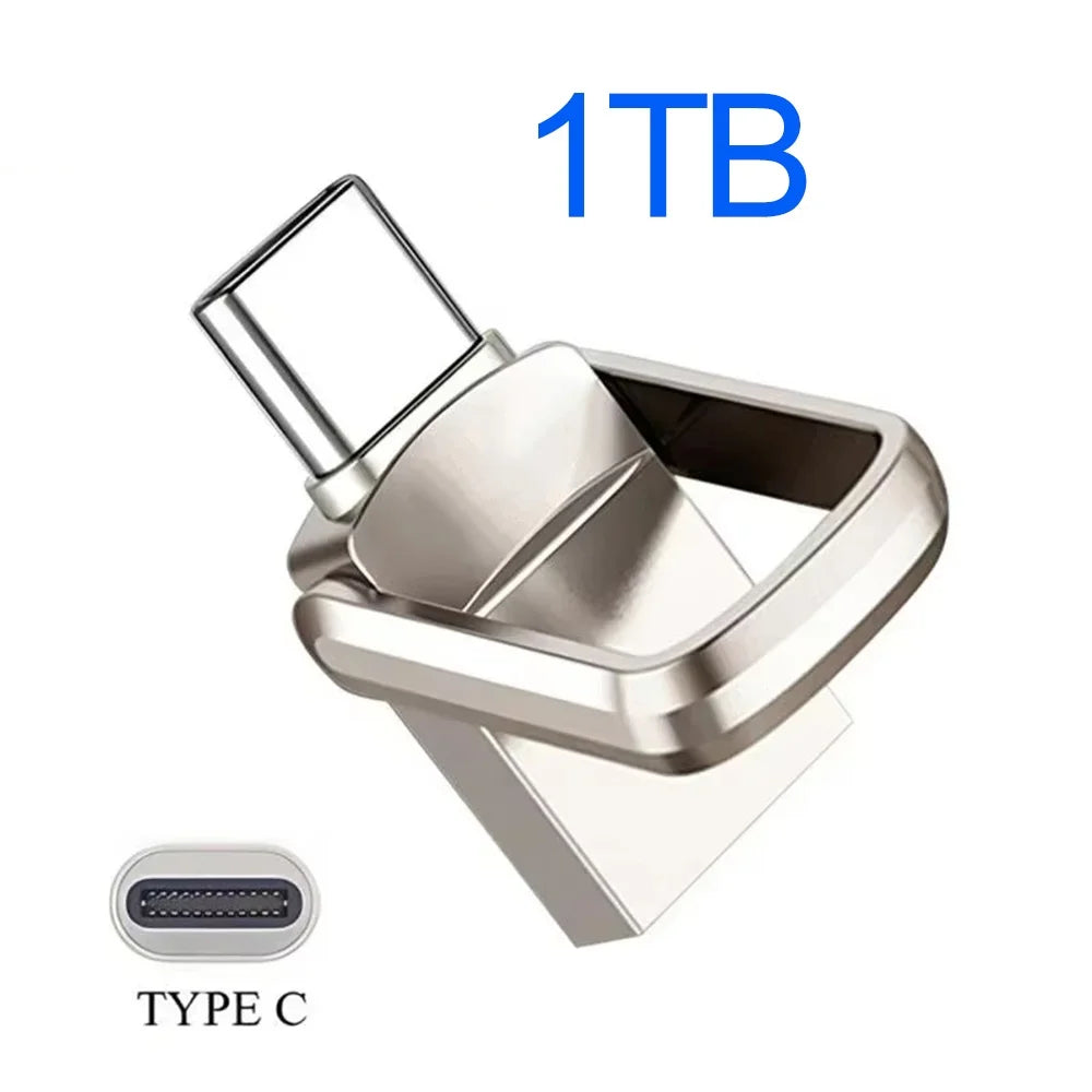 Original Type C Pendrive 512GB 256GB High Speed USB 3.0 Flash Drive OTG U Disk Memory Stick 128GB For Phone PC Storage Devices