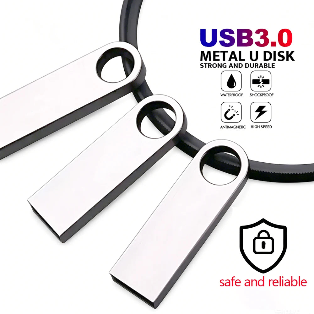 High Speed USB 3.0 Flash Drive 128GB 256GB Original Pen Drive USB Memory Stick 512GB U Disk Type c For Storage Devices Pendrive