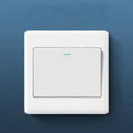 1/2/3/4 Gang Wall Switches 1Way Button Wall Light Switch Panel On / Off Push Buttons with LED Lamp Home Accessories