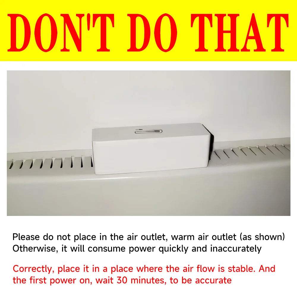 1/2/4/8 Tuya Wifi Zigbee Smart Temperature Humidity Sensor APP Remote Monitor Control SmartLife Work with Alexa Google Assistant