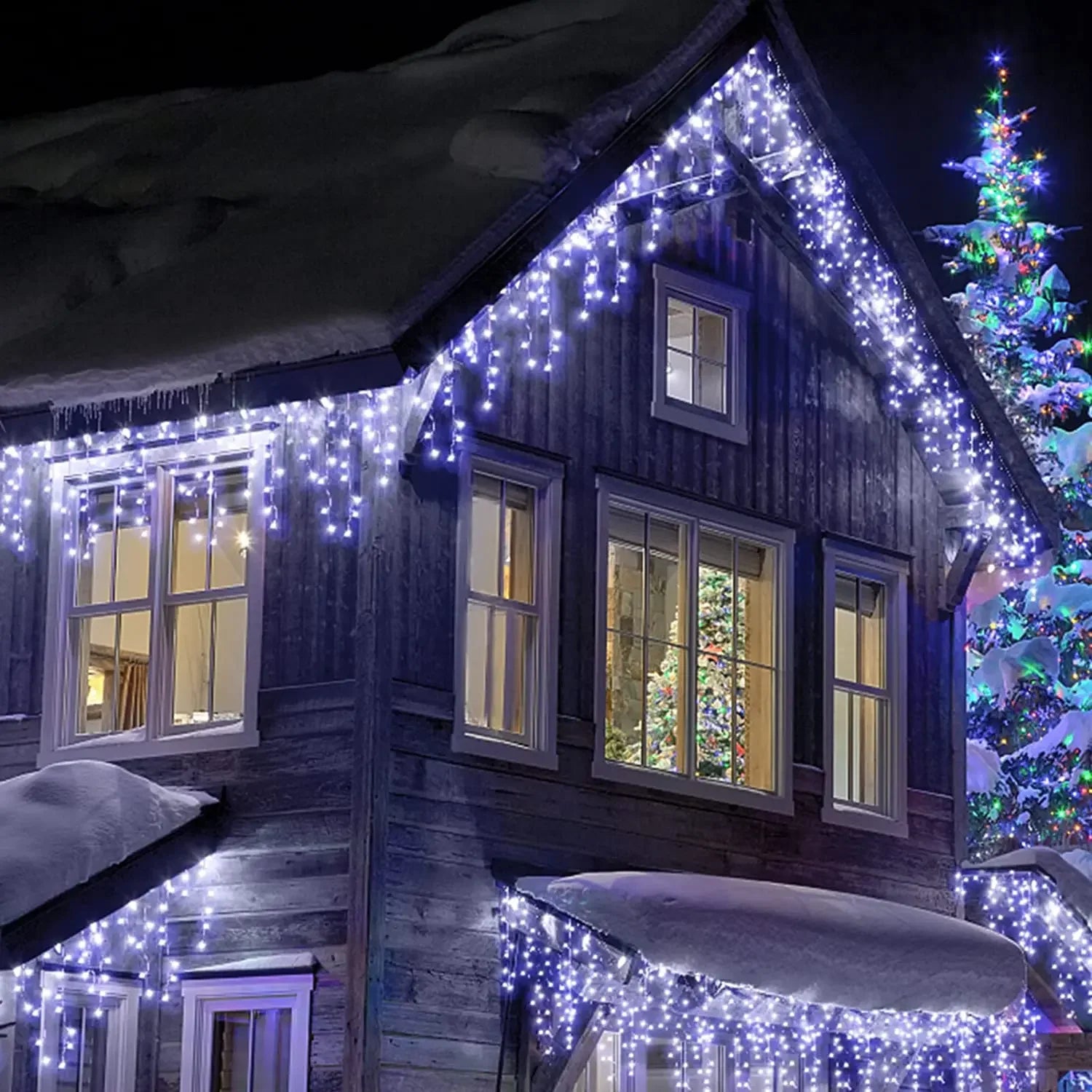7M/12M/22M/32M LED Solar String Fairy Lights Outdoor Path Garlands Lamp Patio Waterproof Christmas Wedding Garden Street Lights