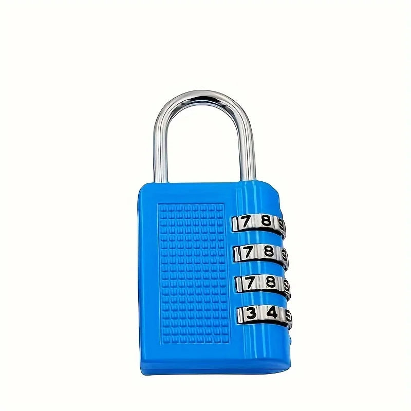 1/2PCS 4 Digit Combination Padlock Zinc Alloy Suitcase Luggage Lock for Travel Bags Backpacks Storage Metal Code Lock