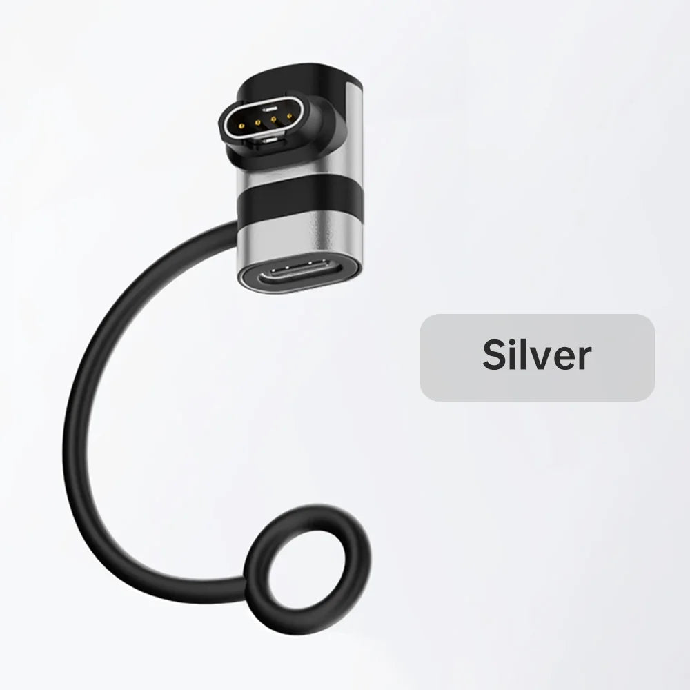 Type C Charging Cable Adapter Portable Connector For Garmin Fenix 7 7S 7X 6 6S 6X 5 5S 5X Venu 2 2S Smart Watch Charge Converter