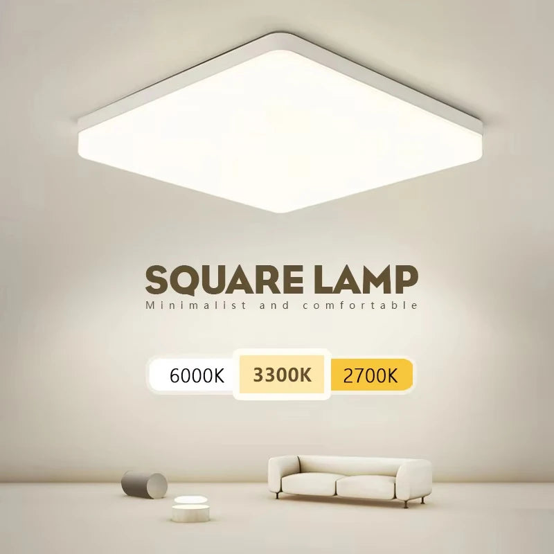 Ultra-thin 18-48W LED Ceiling Lamp Bedroom Light Lustre LED Lights For Room Ceiling Light Fixture Modern Home Decoration