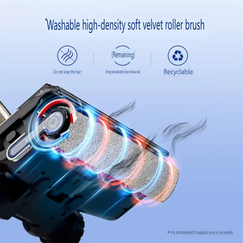 For Tineco Floor One Switch S6/Stretch S6 /S7 Stretch Ultra Wet Dry Vacuum Cleaner ConsumableRoller BrushHEPA Filter Accessories