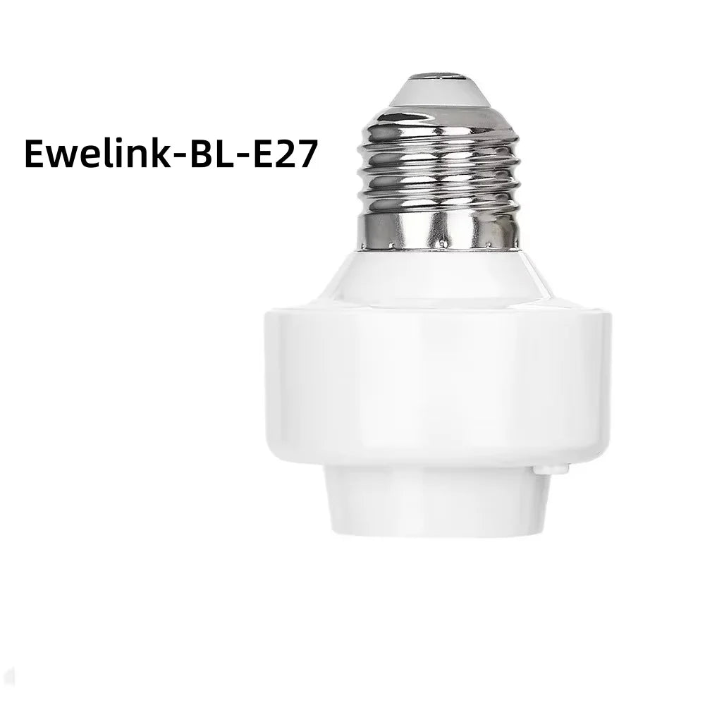 Ewelink E27 Wifi Lamp Holder Smart Socket For Led night Light Nozzle Bulb Adapter Work With Alexa Google Home Voice Control