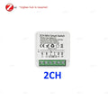 Tuya Zigbee 3.0 16A Smart Mini Switch Module DIY 2 Way Control 1/2CH Smart Home Relay Automation Breaker For Alexa Google Home