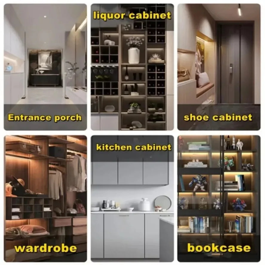 PIR Motion Sensor Touch sensor switch Hand Sweep Switch 5A 12V-24V Hand Wave Scan Smart LED Closet light/Wardrobe lamp