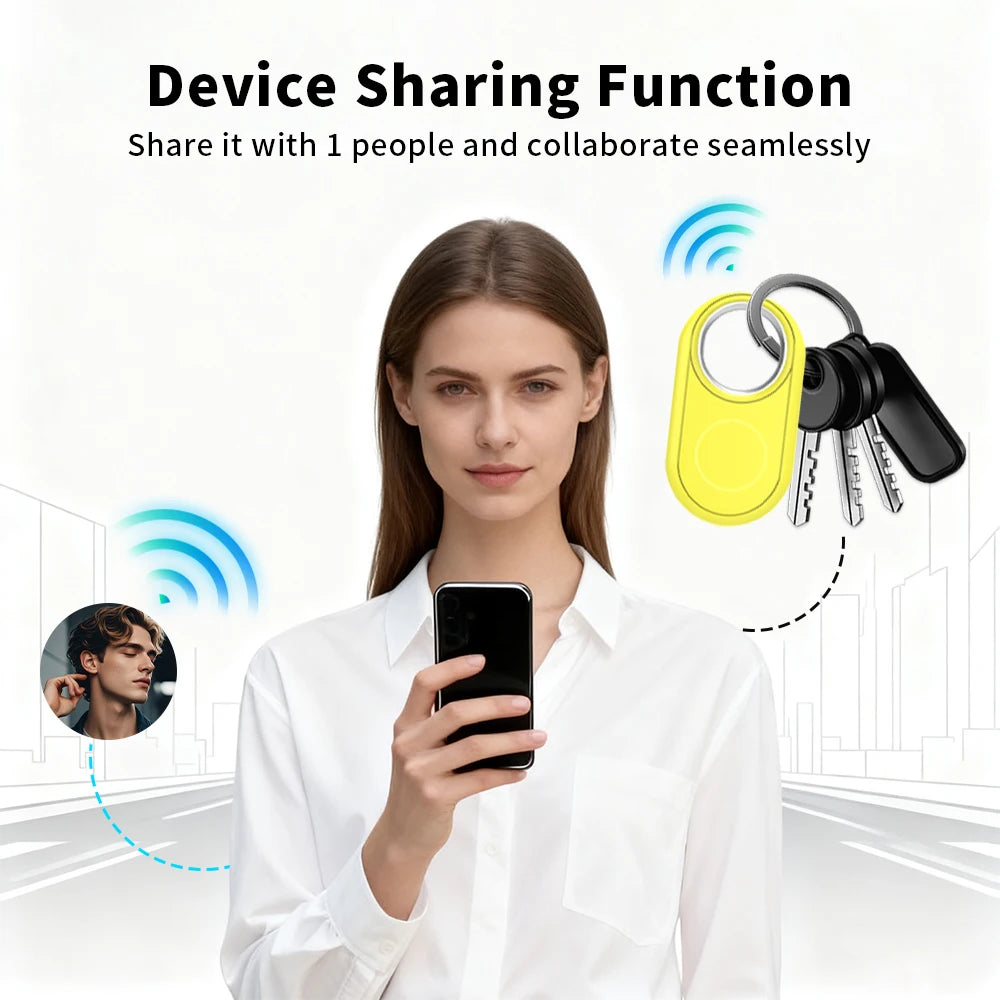 Android Tracker Long-Distance Finder Portable Anti-lost Device for Google's Find Hub App Locate Smart Tag for Pixel Motorola GMS