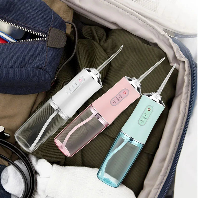 Powerful Water Oral Irrigation Irrigator Jet Ultrasound Air Ipx7 Waterproof Mouthwash Machines Dental Floss Flosser Irigator