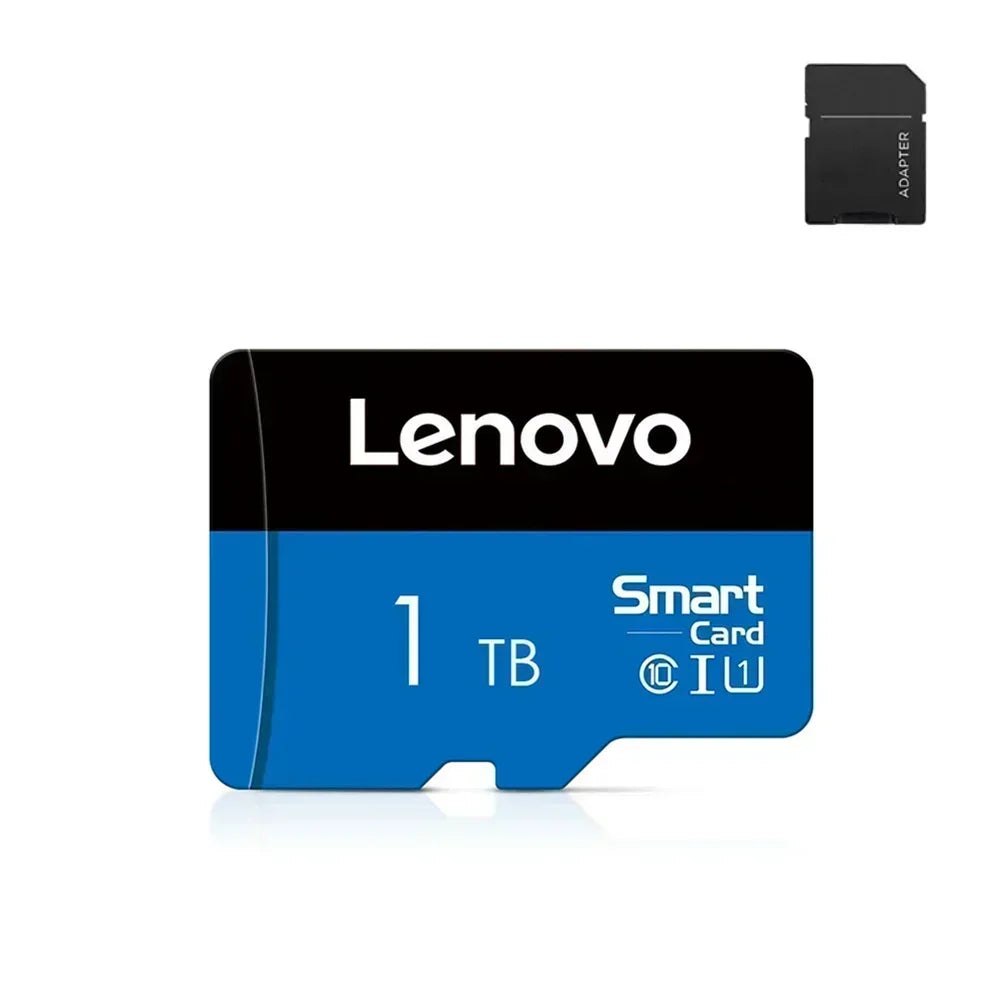 Lenovo 1TB Memory Micro Card Class 10 High Speed 4K Video TF Flash SD Cards 2TB 1TB 256GB 128GB TF Card for Phones Camera Drone