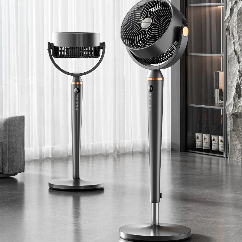 Smart Voice Control Tower Fan with Aromatherapy Energy Saving 12H Timer Adjustable Pure Copper Motor Air Circulator Portable Fan