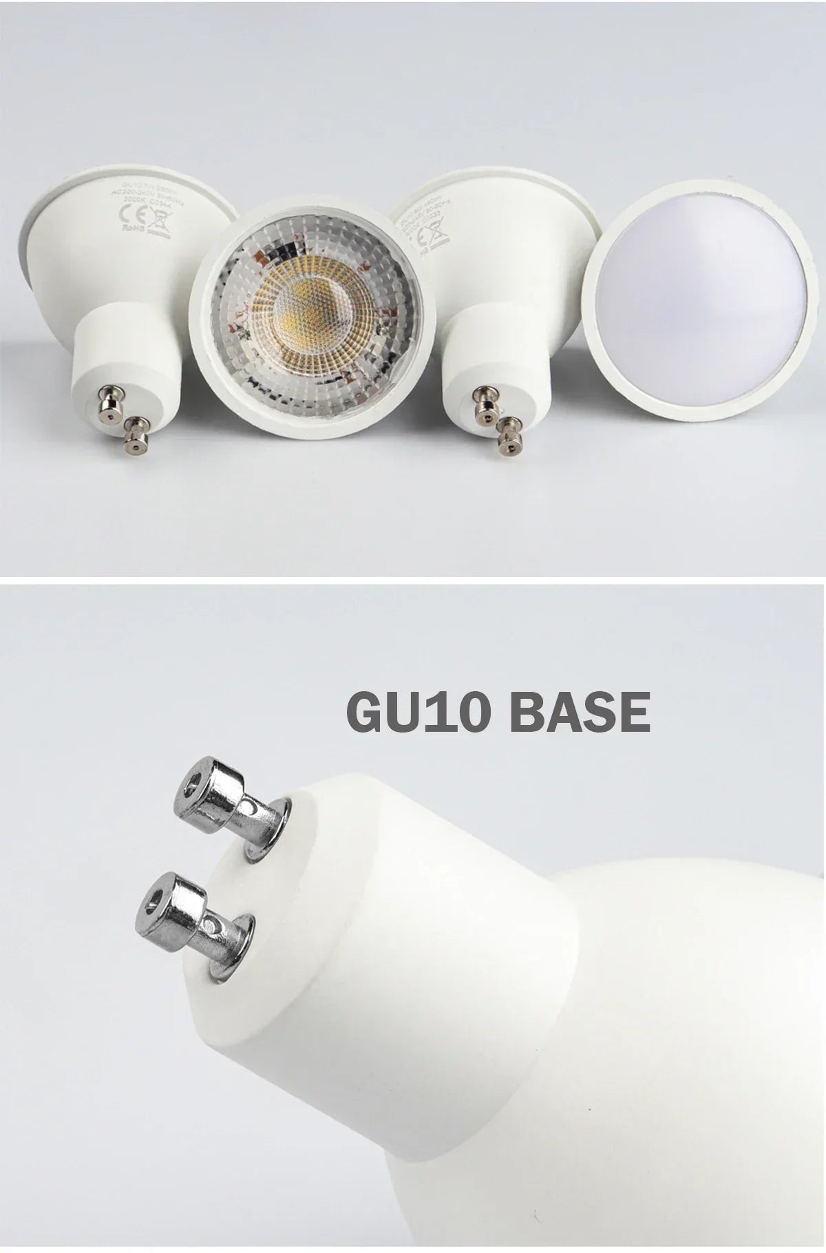 1-10pcs Base GU10 Spotlight Bulb AC220V 110V LED Lighting 3W 5W 6W 7W 8W 9W Good Quality For the Family Living Room Lampara Led
