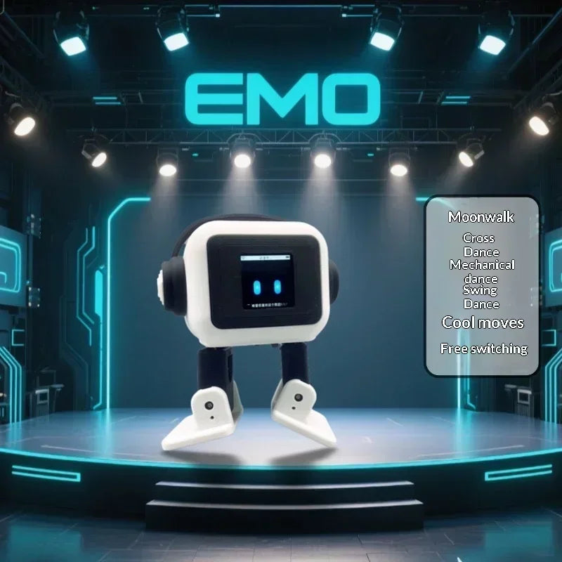 Robot Ollie, Smart Companion Robot with Emotional Perception, Touch Interactive AI Robot with Mood Feedback for Home