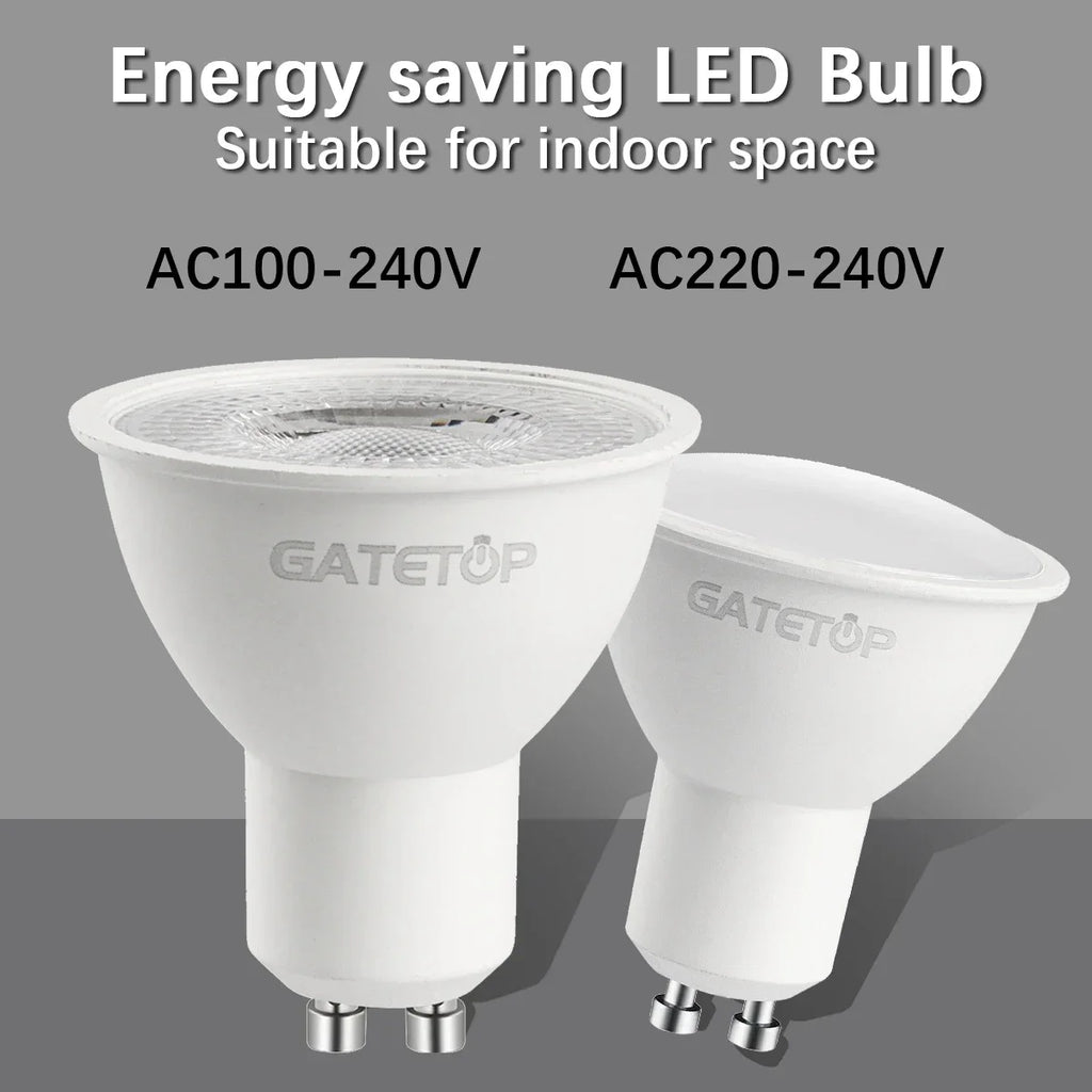 1-10pcs Base GU10 Spotlight Bulb AC220V 110V LED Lighting 3W 5W 6W 7W 8W 9W Good Quality For the Family Living Room Lampara Led