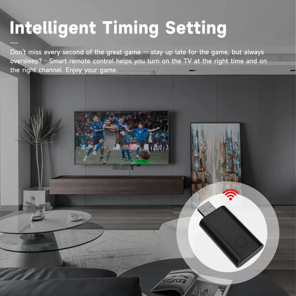 Tuya USB WiFi Smart IR Remote Control Universal Infrared Air Conditioner Remote Works with Alexa Google Assistant