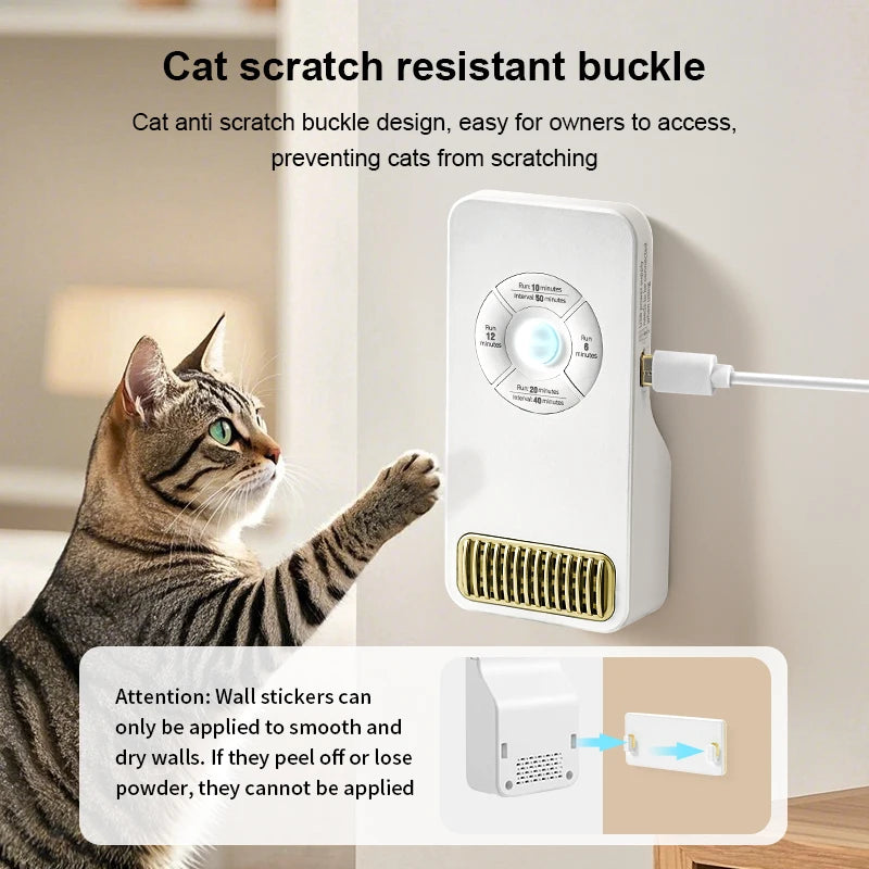 1PC, Smart Home Air Purifier, Built-in Sensor, Automatically Stops Working, Runs Without Maintenance, USB Plug-In Use, High Powe