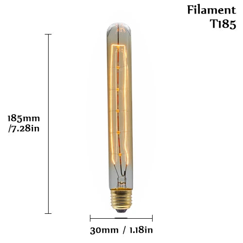 Retro Edison Bulb E27 220V 40W Light Bulb A60 ST64 T10 T45 G80 G95 Filament Vintage Ampoule Incandescent Spiral Lamp