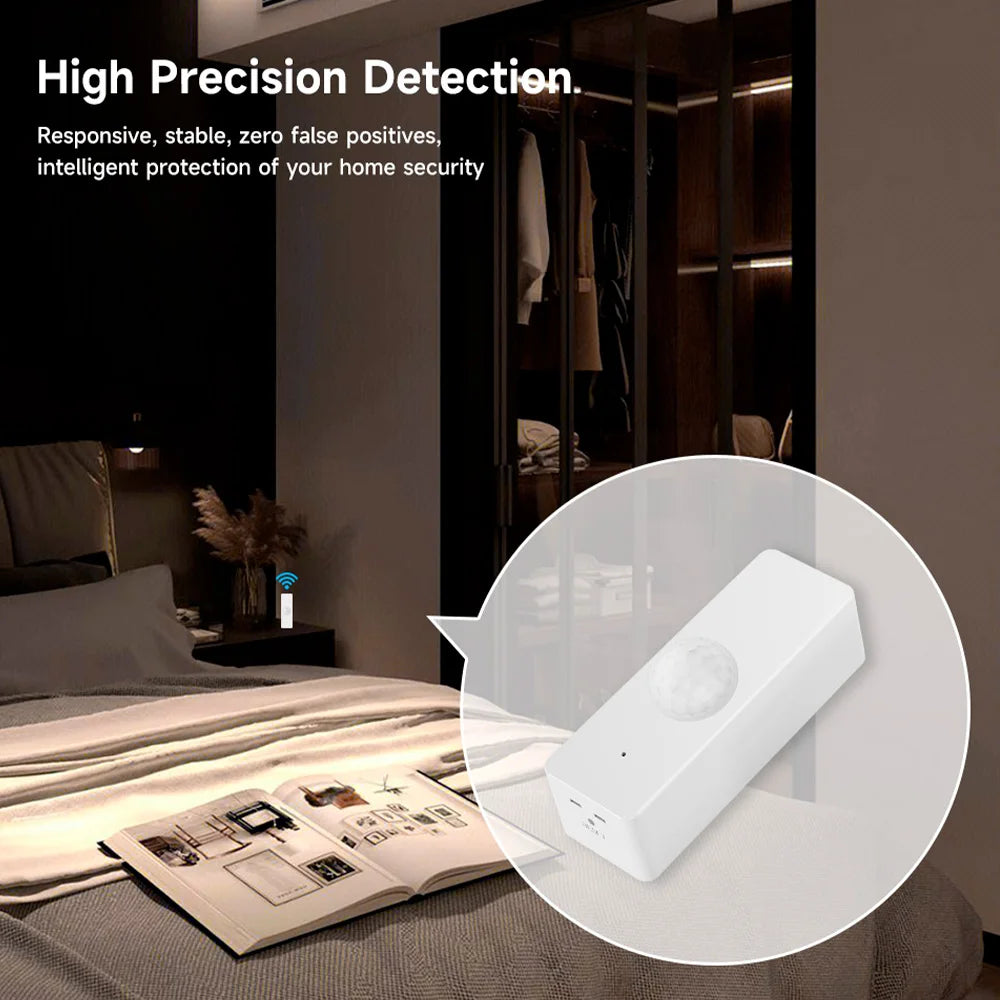 Tuya Smart Home WiFi Zigbee PIR Motion Sensor Infrared Detector Security Alarm APP Notification Works With Alexa Google