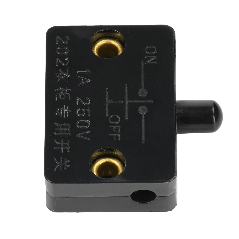 1/3PCS AC 250V Push Switches Door Switches Auto Switche Closet Light Switche Cabinet Door Switche Automatic Reset Push Switches