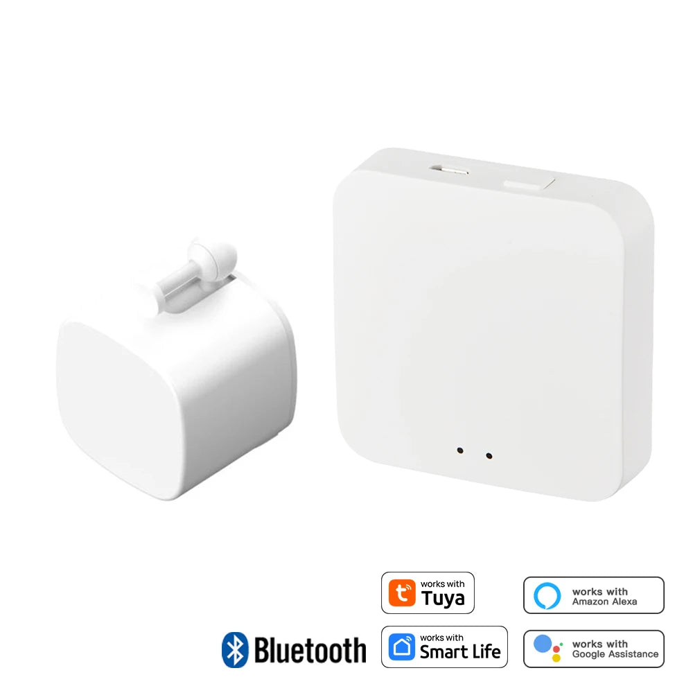 Smart Bluetooth Finger Robot Switch Button Smart Life APP Fingerbot Wireless Switch Bot Pusher with Bluetooth Gateway Option