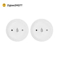 Zigbee Water Flood Sensor Leak Detector Home Security Alarm Remote Monitor Works with Home Assistant Zigbee2MQTT