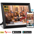 Frameo Digital Picture Frame 10.1 Inch 32GB/64GB Smart WiFi digital photo frame with 1280x800 IPS HD Touch Screen Wall Mountable