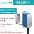 Background Suppression Infrared Photoelectric Sensor，Diffuse reflection, reflected light, lens reflection，30cm-2M，NO and NC，NPN