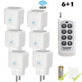 Wireless Remote Control Socket Switch 200Meters Remote Control Electrical Outlets 220V 16A EU Plug for Home Appliance Fan Light