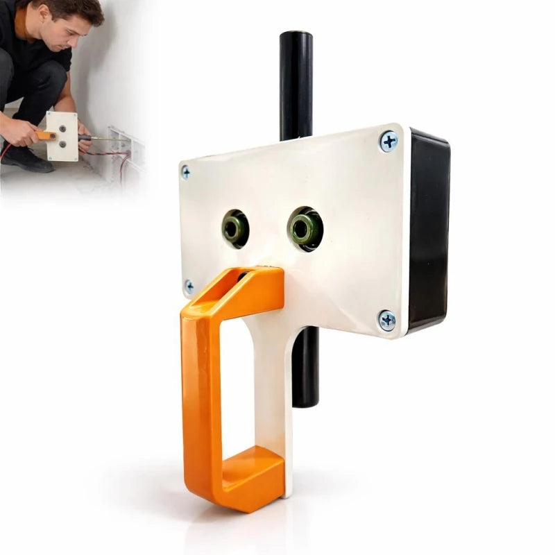 Heavy-Duty Wire Puller, Electrician 8mm Pulling Tool for Drill, Automatic Conduit Wiring Through Pipes Cable Feeding Threader