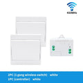 Self-Power Generation Wireless Switch IP44 Waterproof no battery household remote control Push button Wall Light switch