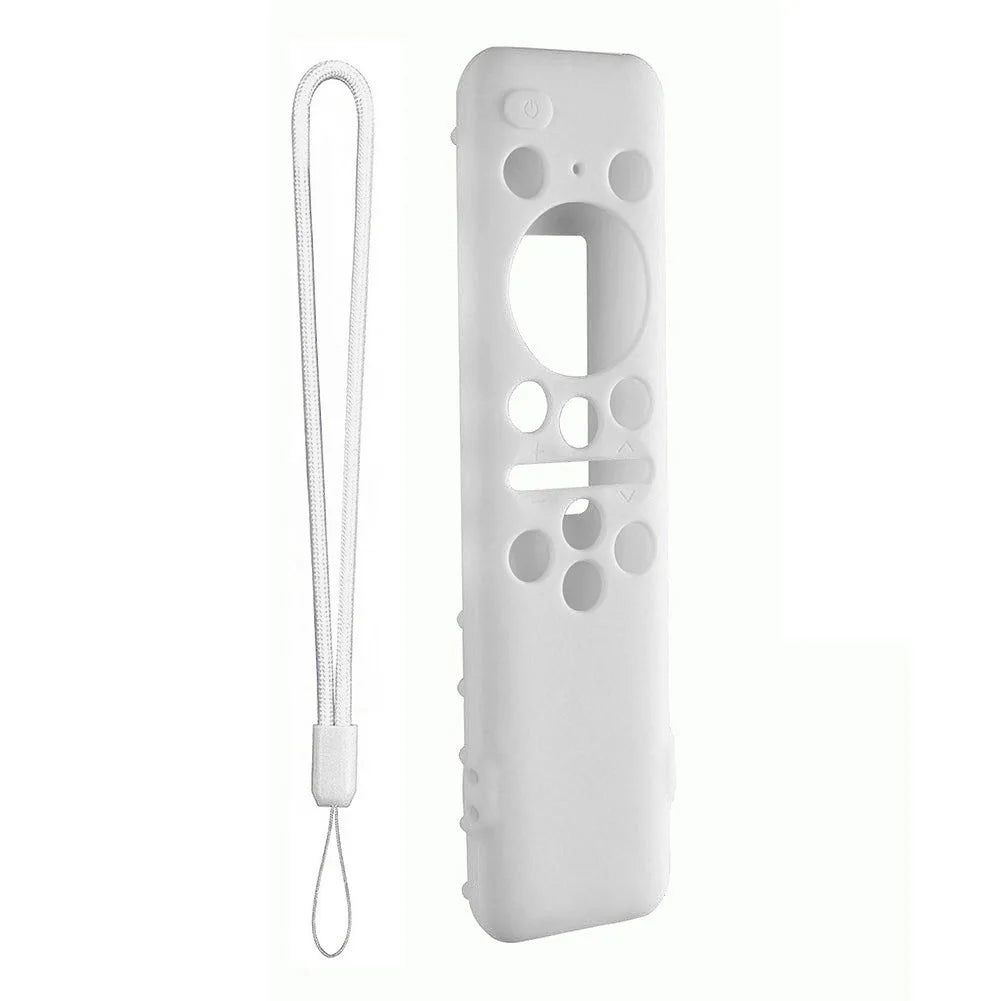 For Samsung BN59-01432A 01432B Remote Control Silicone Protective Case Shockproof Anti-Slip Smart TV Soft Sleeve with Lanyard