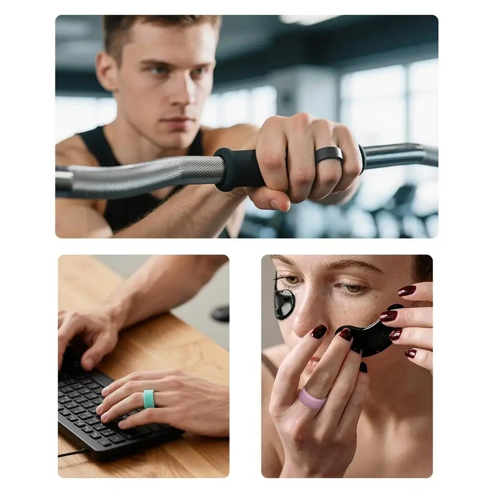 Silicone Ring Cover for Oura Ring 5 4th Generation Protective Case Compatible with Samsung Smart Ring