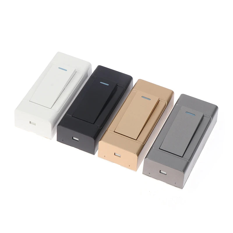 1 Gang 2 Way Surface Mount Switch Wire Hanging Installation Bedside On/Off Control Lamp Panel Wall Light Switch