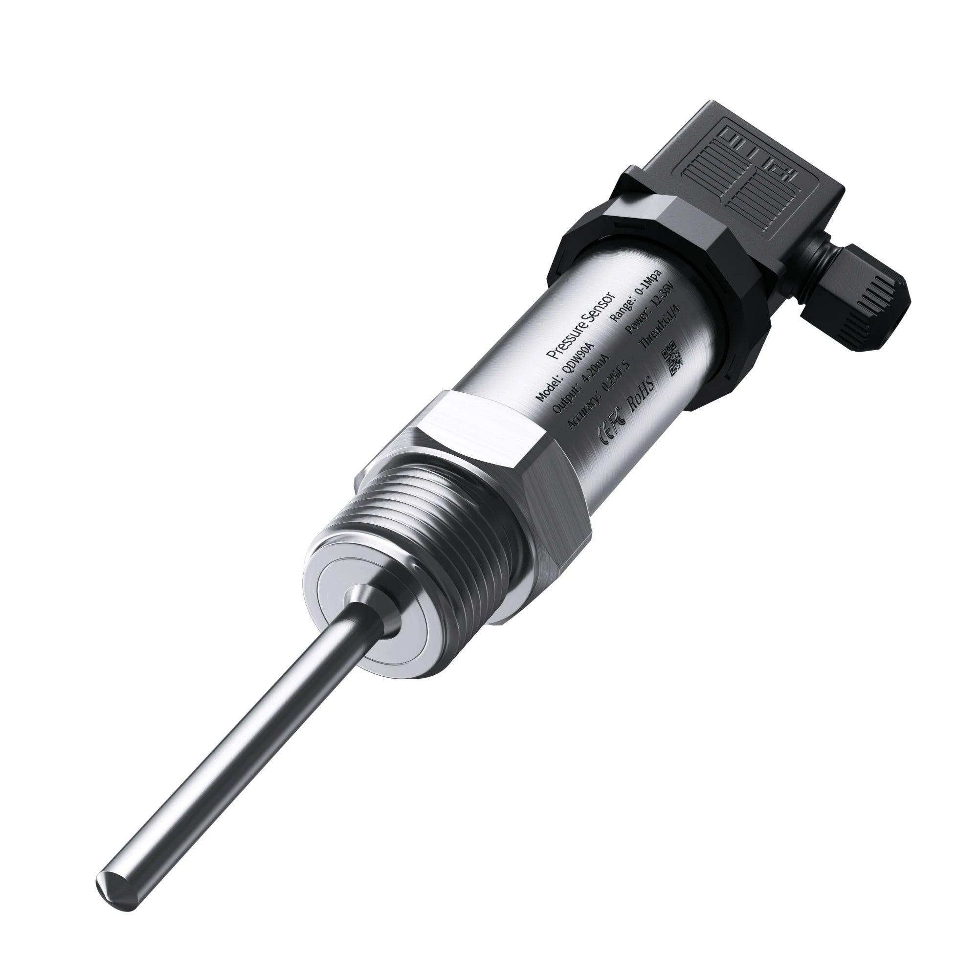 PT100 Temperature Transducer M20*1.5 4-20mA Hirschmann Temperature Sensor 0-10V 0-5V Thermal Resistance Temperature Transmitter